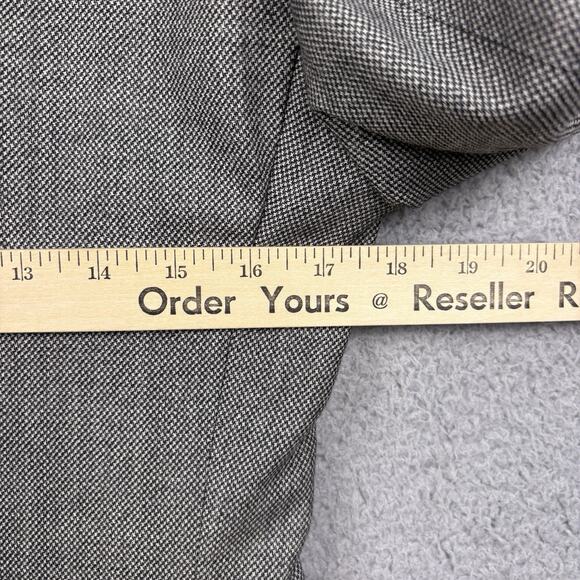 SuitSupply Blazer Mens 34R Gray Drago Vantage Jacket Wool Houndstooth Sport Coat - Picture 7 of 11